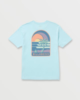 Billabong Men's Portal Premium Tee Coastal Blue side view