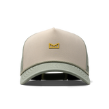 Melin Odyssey Rope Bulls Icon Hydro Hat in Sandshell side view