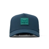 Melin Odyssey Stacked Hydro Snapback Hat Deep Dive front