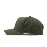 Melin Odyssey Stacked Hydro Snapback Hat Canopy/Khaki side