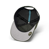The Melin Odyssey Stacked Hydro Snapback Hat in Canopy/Khaki