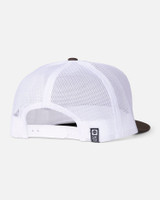 The Salty Crew Jimmy Trucker Hat in Brown