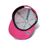 Melin The Legend Neon Drip Hydro Hat Neon Pink side view