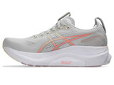 The Asics Women's Gel-Kayano 32 Running Shoes in Cloud Grey and Seashell