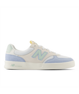 The New Balance Women's 300 Court Sneakers in Ash Blue
