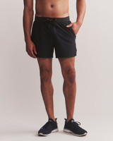 Rhone Men's Invictus 5 inch Ripstop Shorts Black full view