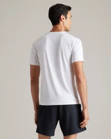 Rhone Men's Reign Tee White front view