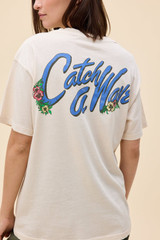 Daydreamer Women's Beach Boys' Surf Patrol Oversized Tee back view