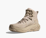 The Hoka Men's Kaha 3 GTX Hiking Boots in Linen Brown