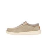 HeyDude Men's Paul Classic Shoes Taupe Grey side view