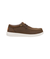 HeyDude Men's Paul Classic Shoes Brown front view
