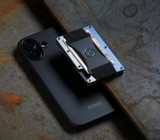 The Ridge MagSafe Titanium Wallet card slot detail