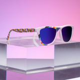 goodr We're Here to Slay OG Sunglasses Pink side view