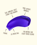 Sun Bum Blonde Purple Shampoo bottle side view