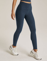 Beyond Yoga Women's Spacedye Caught In The Midi High Waisted Legging in Nocturnal Navy