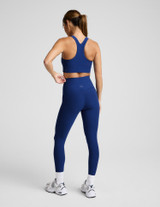 Beyond Yoga Women's Spacedye High Waisted Legging in marine Blue Heather