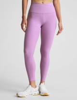 Beyond Yoga Women's Spacedye At Your Leisure High Waisted Midi Legging in Lilac Petal Heather