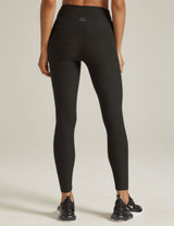 Beyond Yoga Women's Spacedye At Your Leisure High Waisted Midi Legging in Darkest Night