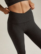 Beyond Yoga Women's Spacedye At Your Leisure High Waisted Midi Legging in Darkest Night