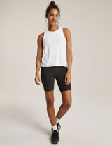 Beyond Yoga Women's Featherweight Rebalance Tank in Cloud White