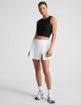 Beyond Yoga Women's Spacedye Points Crossover Skirt in White