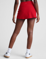 Beyond Yoga Women's Spacedye Points Crossover Skirt in Candy Apple Red