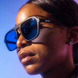 The Goodr Retro G Sunglasses in Navy