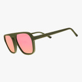 goodr Retro G Sunglasses Green front view