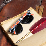 The Goodr Class of 1776 OG Sunglasses in Navy