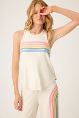 PJ Salvage Women's Over Rainbow Tank Top