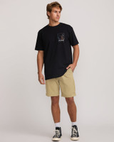 Billabong Surftrek Journey 20 Inch Hybrid Shorts Khaki side view