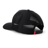 Seager x Waylon Jennings Eagle Trucker Hat in Black detail view