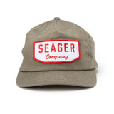 The Seager Wilson Snapback Hat in Stone Grey