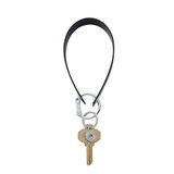 O-Venture Wristlet Loop Keychain in Black wrist wear view
