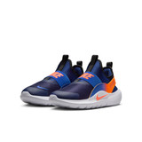 Nike Big Kids' Flex Runner 4 Shoes Midnight Navy and White