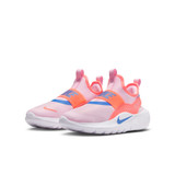 Nike Big Kids' Flex Runner 4 Shoes Pink and White