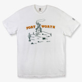 TYLER'S Fort Worth Cowboy Tee White front