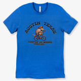 The Tyler's X Jean & James Keepin it Weird Tee in Blue