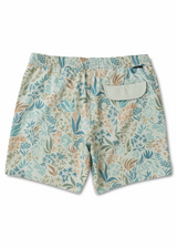 The Vissla Men's Prairie Dogs 16.5 inch Ecolastic Volley Shorts in Dune