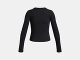 Under Armour Girls' Rival Rib Long Sleeve