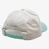 The Texas Two Tone Snapback Cap in White and Tiffany Blue