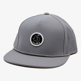 The Tyler's Circle Golf Performance Snapback Hat in Grey