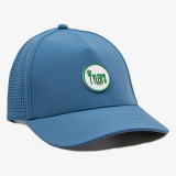The Tyler's Golf Performance Snapback G5Q7 Hat in Smoke Blue The Tyler's Golf Performance Snapback G5Q7 Hat in Smoke Blue