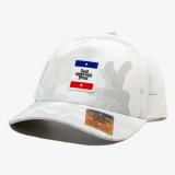 The Don't Mess With Texas Camo Performance Snapback Cap in White Camo
