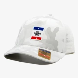 Don't Mess with Texas® Camo Performance Snapback Cap White Camo front view