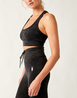 FP Movement Women's Go To Sports Bra in Black front view