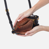 Hobo Lexi Crossbody Bag in Black side view