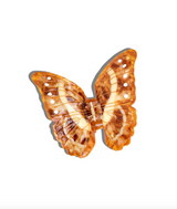 The Solar Eclipse Morpho Butterfly Claw Hair Clip in Brown