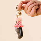 The Darling Effect Acrylic Keychain - Cowgirl Boots