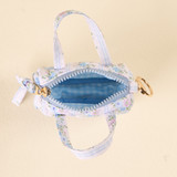 The Darling Effect Itty Bitty Duffle Bag Charm - Petal Parade Blue